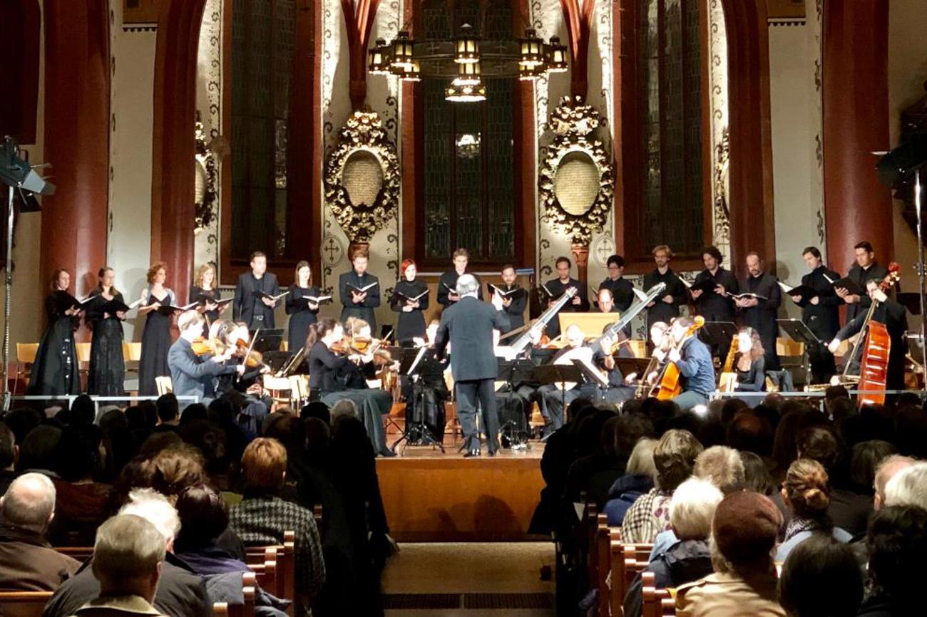 Konzert mit dem La Cetra Barockorchester & dem Vokalensemble Basel. |Martin Chiang