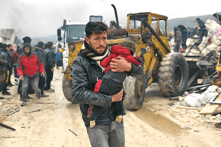 Grosse Solidarität mit Erdbebenopfern