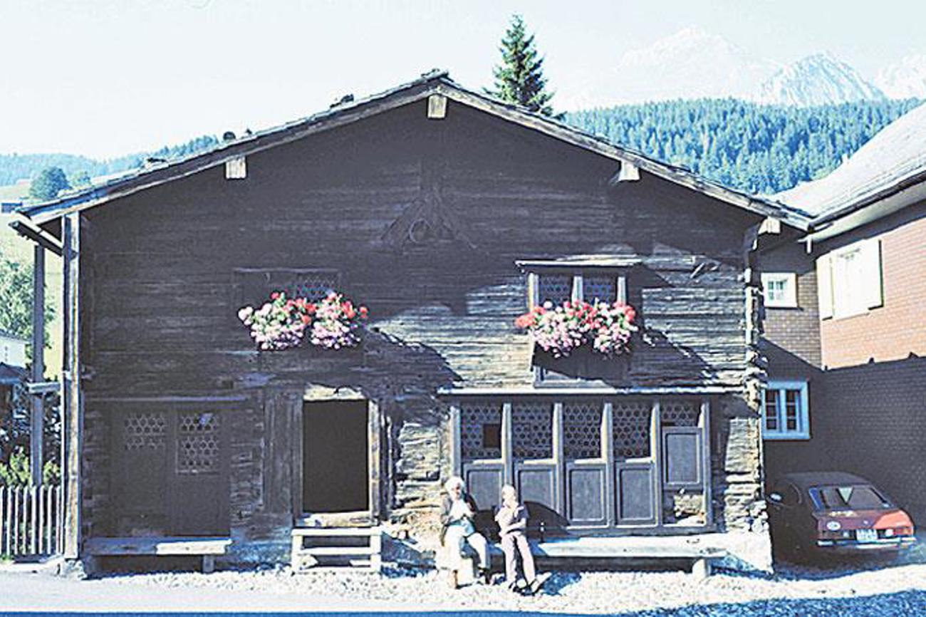 Zwinglis Geburtshaus in Wildhaus.