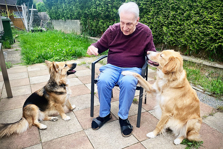 Ein berührender und beglückender Moment