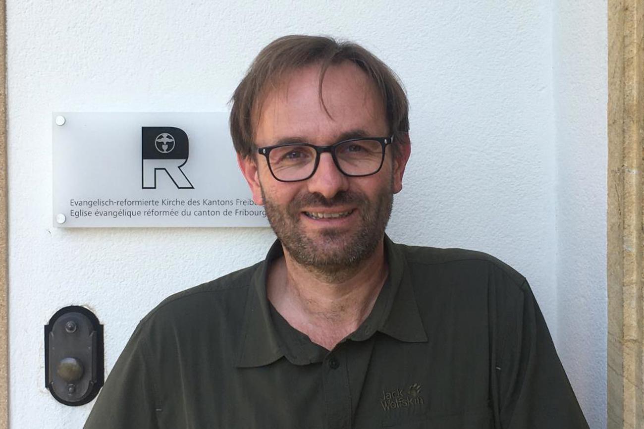 Pierre-Philippe Blaser, Ratsmitglied der EKS und Synodalratspräsident der reformierten Freiburger Kirche.|ERKF