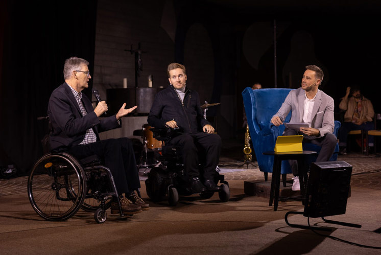 Samuel Koch und Christoph Baumann: «Leben wagen»