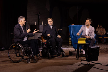 Samuel Koch und Christoph Baumann: «Leben wagen»