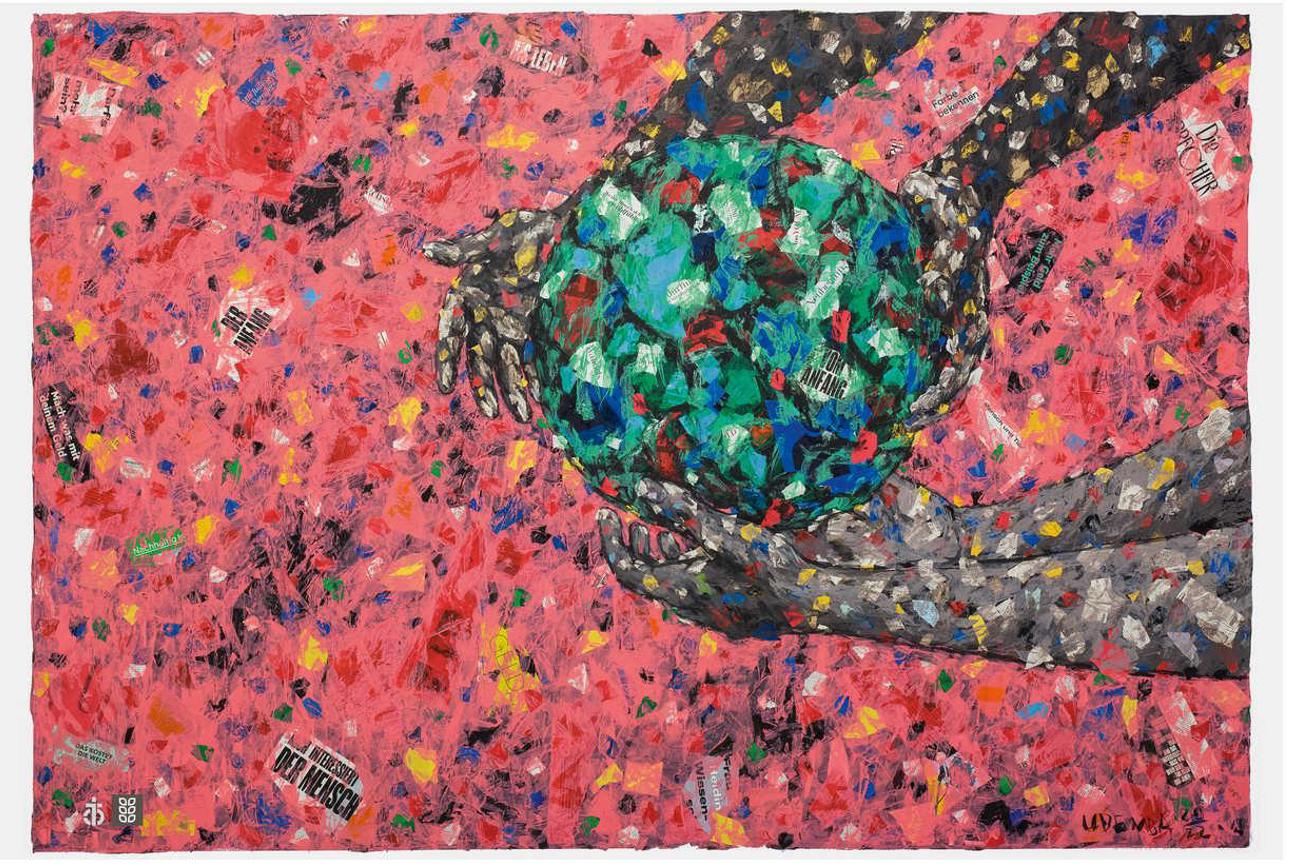 So sieht das fertige Hungertuch aus.