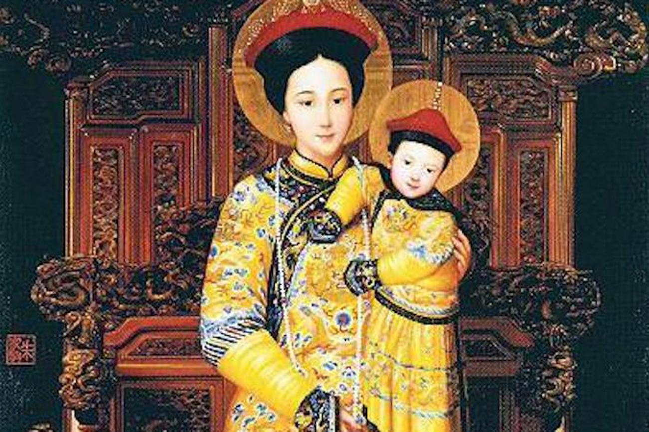 Christusdarstellung aus China.
