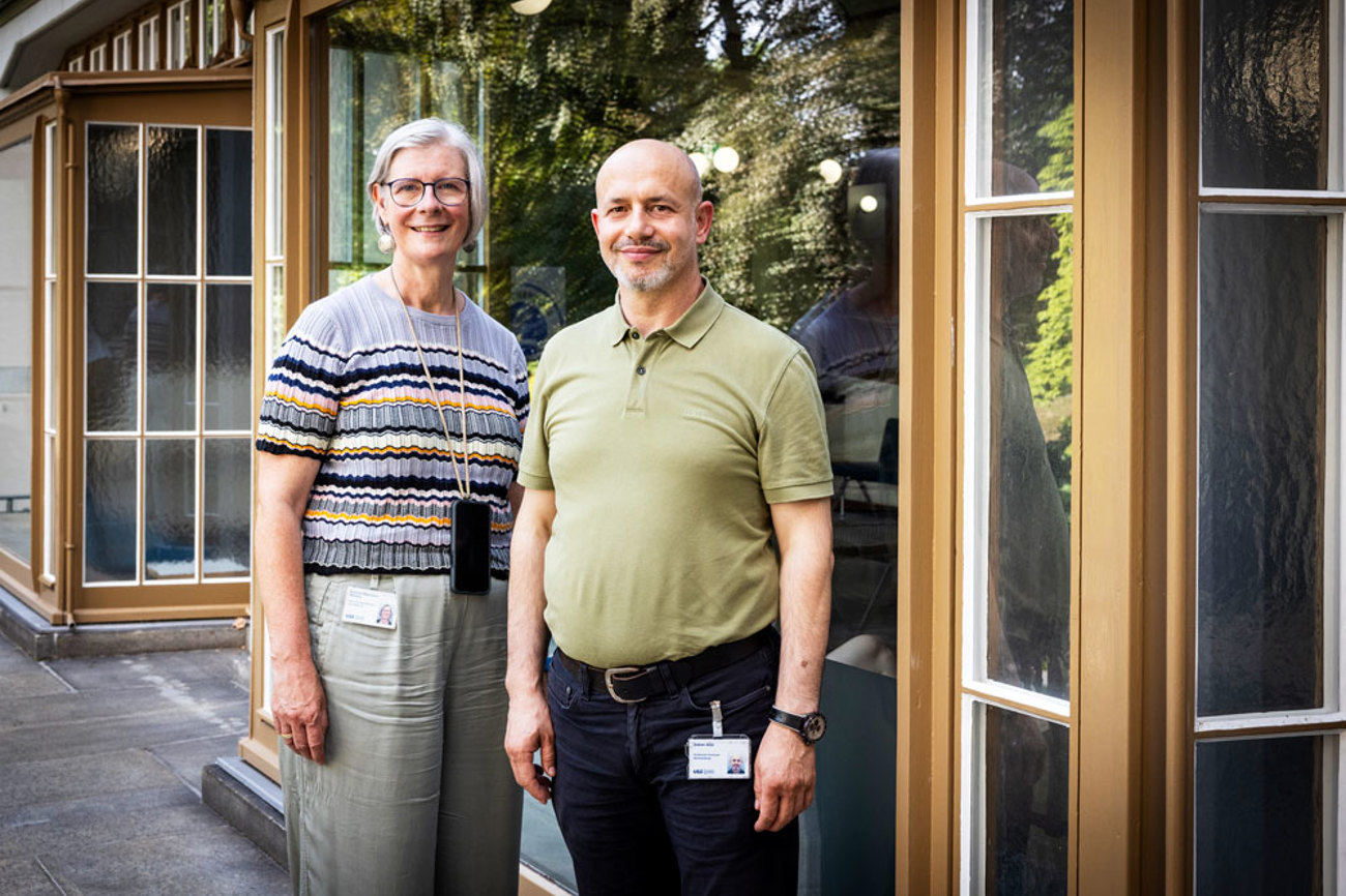 Auf ein Wunder hoffen und die Verzweiflung aushalten: Susanna Meyer Kunz und Saban Azizi. | Foto: Véronique Hoegger