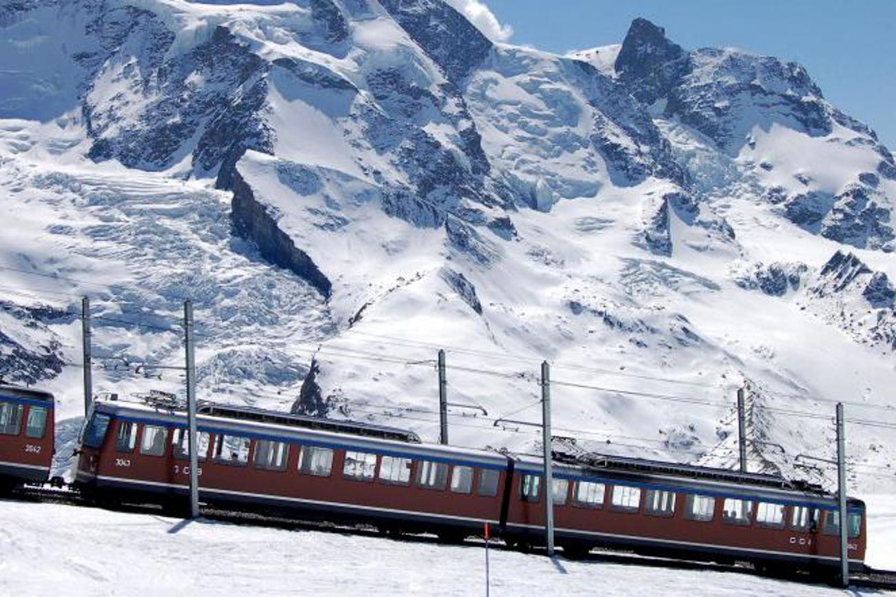 Ferien als Kurpfarrer: Für eine Fahrt mit der Gornergrat-Bahn bleibt genügend Zeit. | Wikimedia