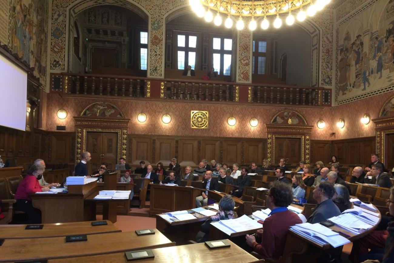 Synode der Evangelisch-reformierten Kirche Basel-Stadt im Grossratssaal. | Toni Schürmann
