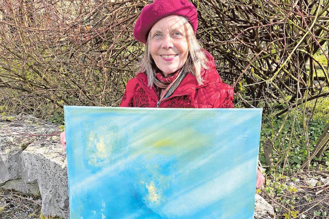 Anita Werner malt mit Öl- und Acrylfarben. | Di Cesare
