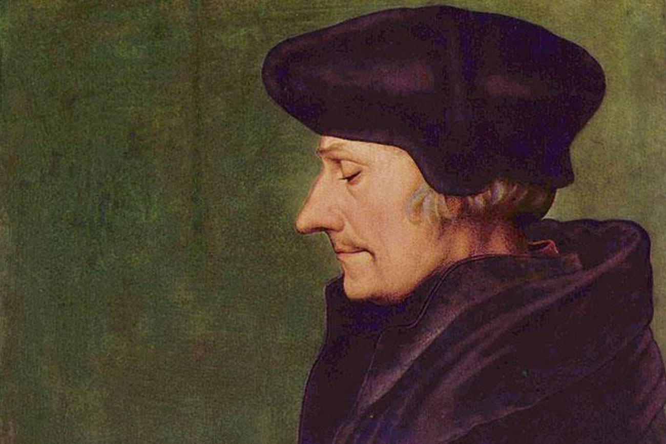 Gelehrter Erasmus: Blieb sein Leben lang katholisch.