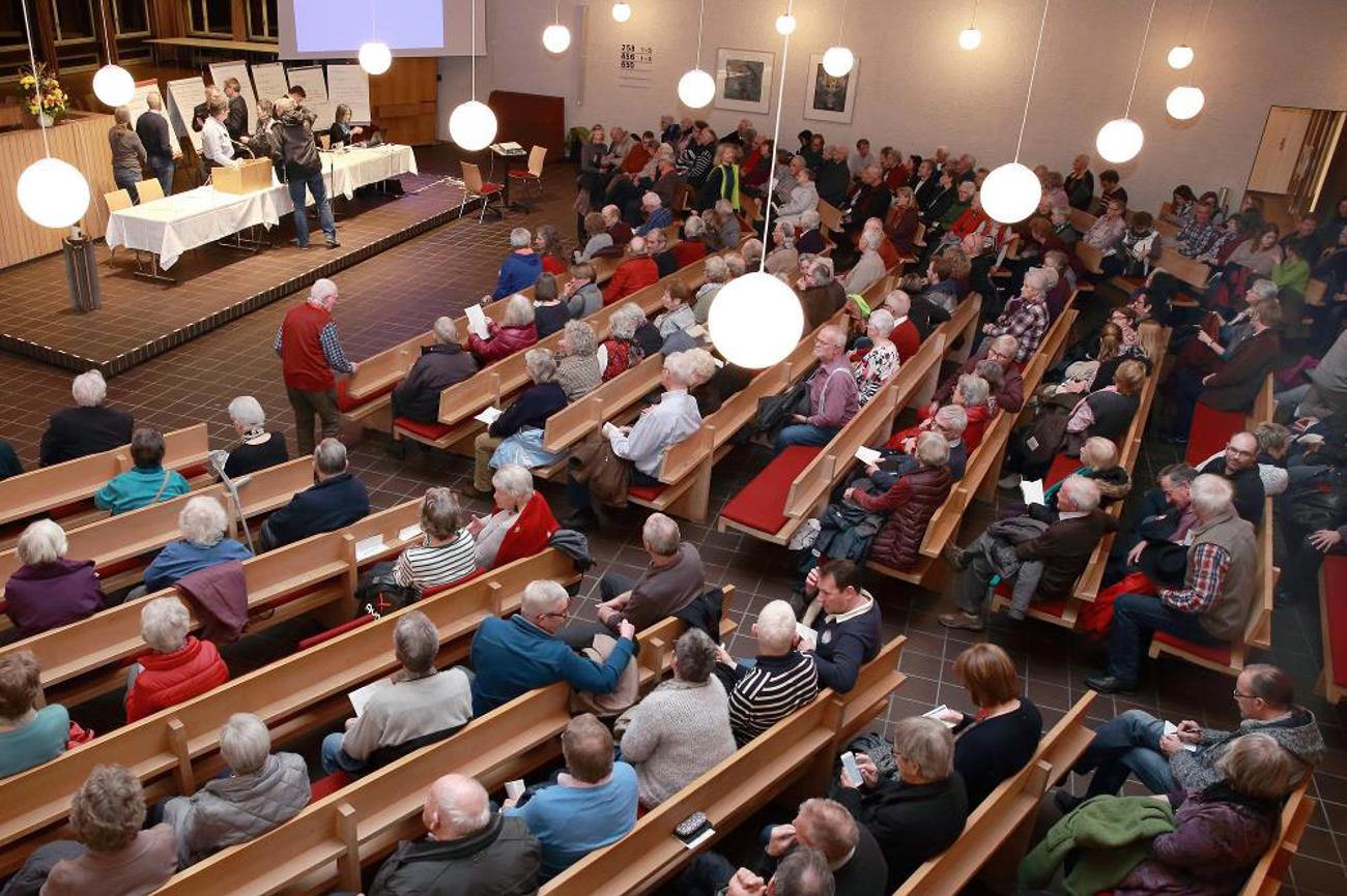 Grosse Kirchgemeinden wie Thun haben wenig Schwierigkeiten, ihre Behörden zu besetzen. In kleineren hingegen ist das öfter schwierig. | Marius Schären/reformiert.info