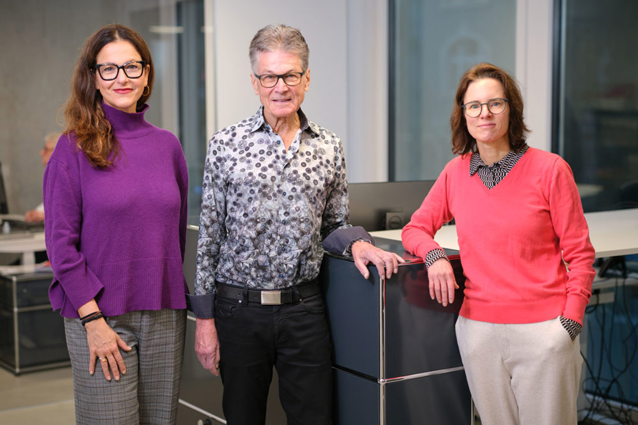 Begleiten das Pilotprojekt der Reformierten Kirche Kanton Luzern und der Spitex Stadt Luzern (v.l.): Synodalratspräsidentin Lilian Bachmann, der reformierte Seelsorger Markus Naegeli und Caroline Kriemler von der Spitex. | Foto: Emanuel Ammon