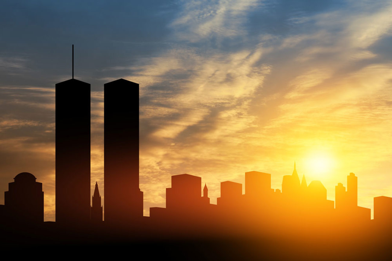 Die Twin Towers in New York vor den Anschlägen vom 11. September 2001. | Foto: Shutterstock