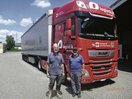 Fernfahrer für den guten Zweck