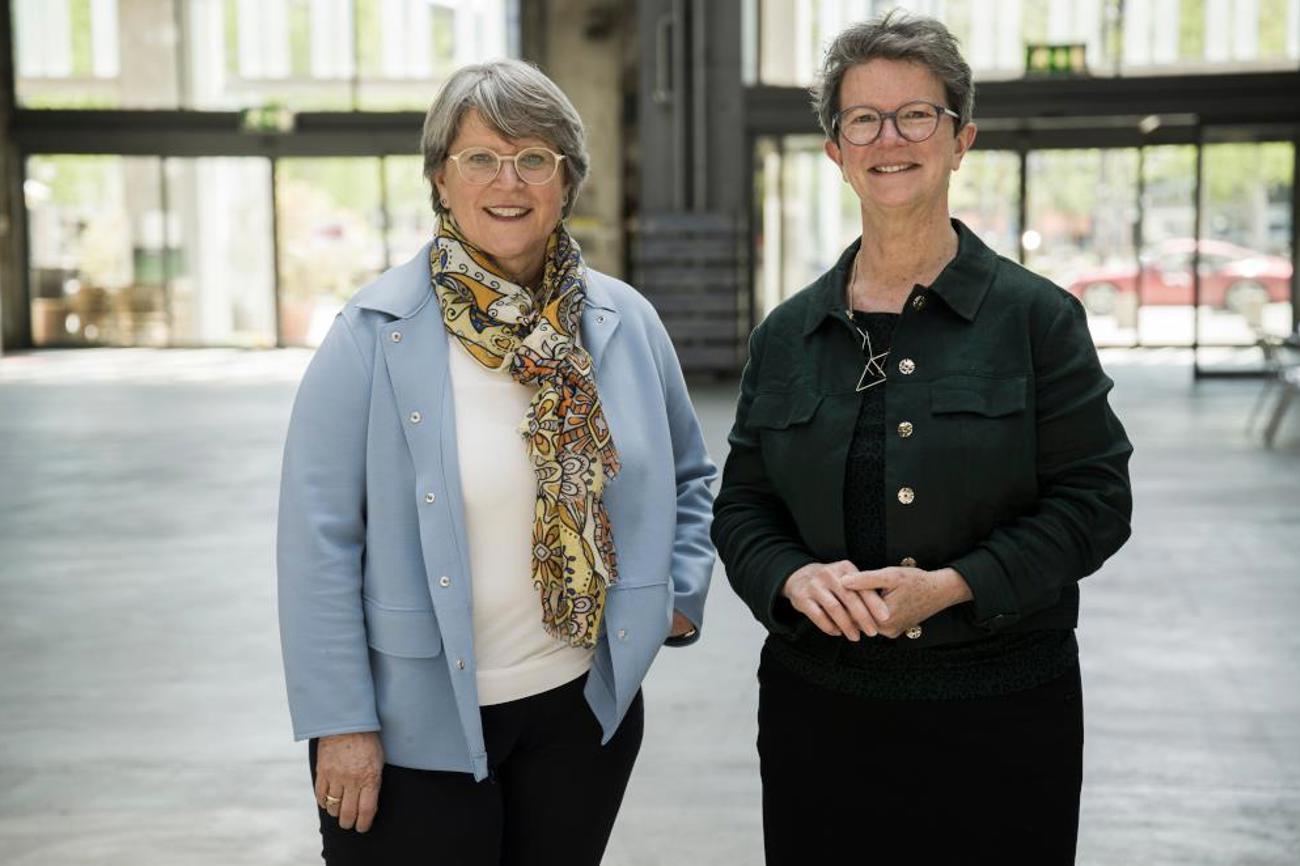 Frauen leiten Kirchen: Rita Famos und Evelyn Borer (rechts). | Good