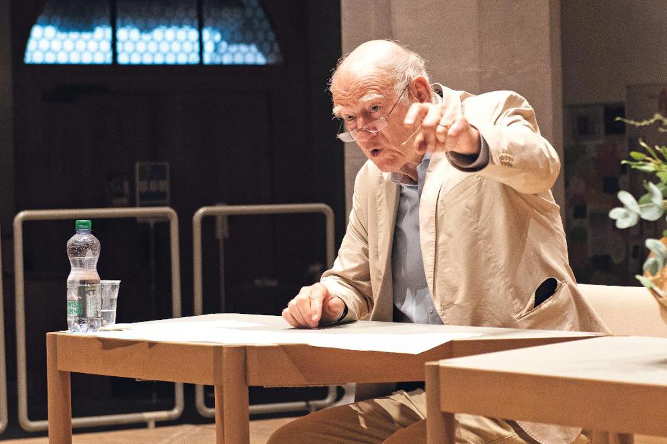 Franz Hohler: «Ich hoffe, dass wir die Hoffnung nicht verlieren.» | Peter Leutert