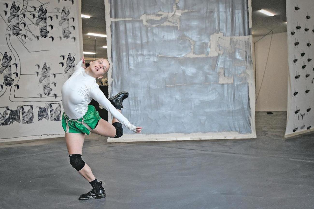 Lucia Gugerli zwischen Orgelmusik und Tanz. | Duchene