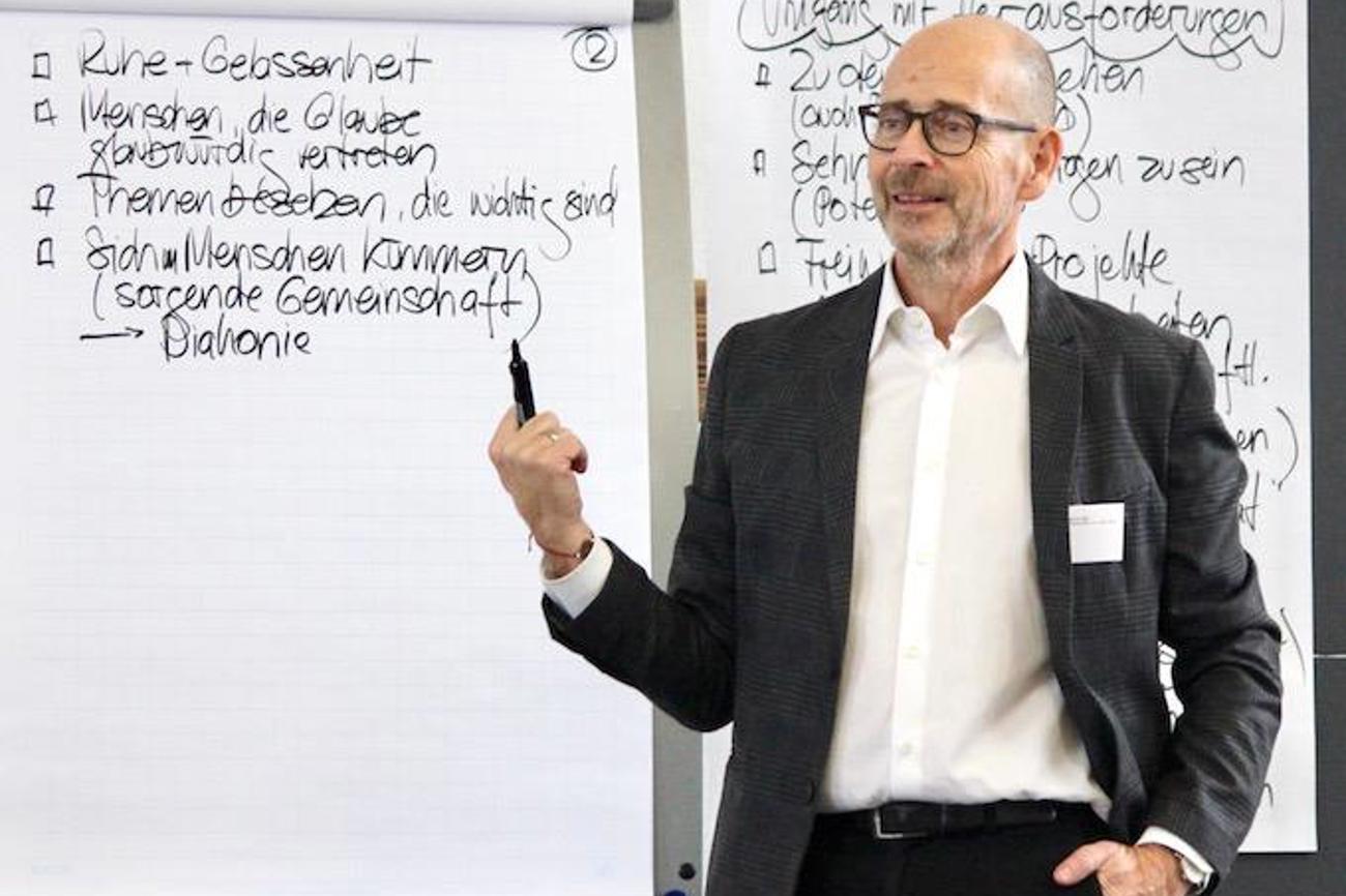 Pfarrer und Unternehmensberater Markus Fricker: «Wer alles machen will, überfordert sich.»