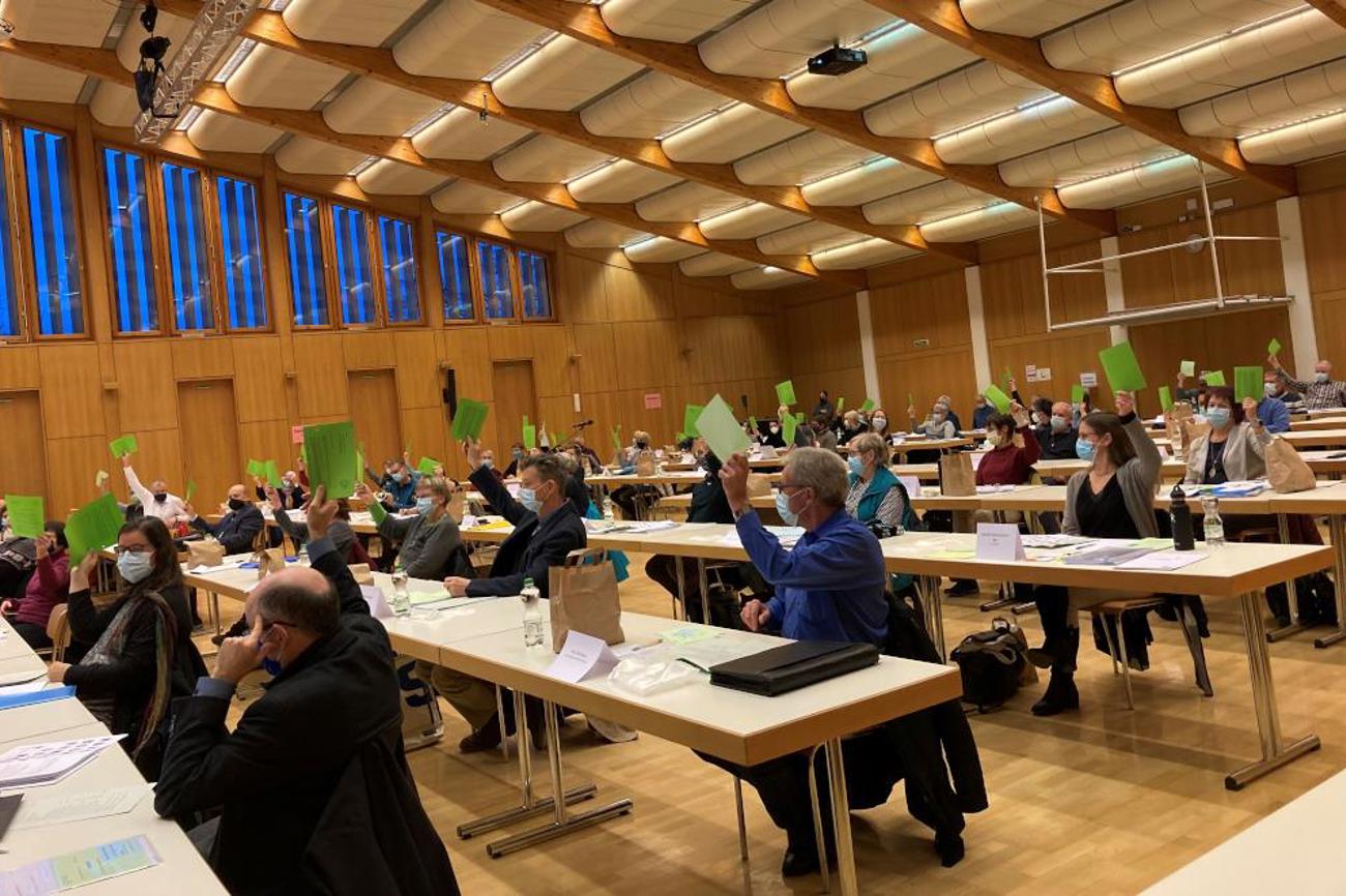 Die Baselbieter Synodalen schicken die neue Finanzordnung in die zweite Lesung. | ERK BL