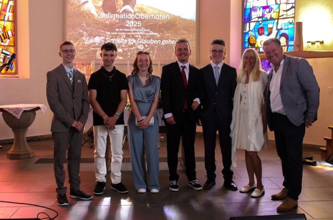 Konfirmation Lengwil 2025 (Kirche Oberhofen).