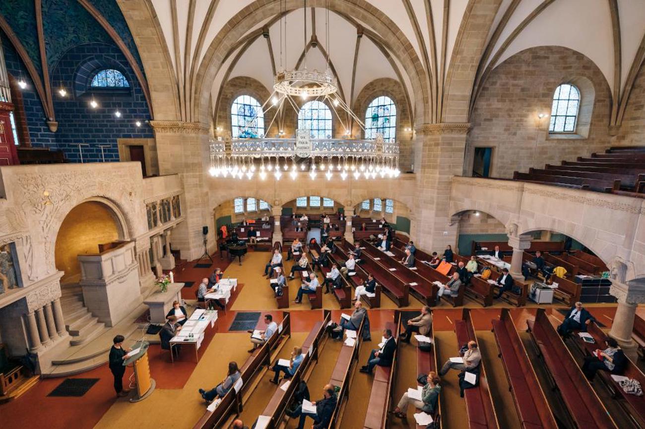 Das Parlament der ERK BS tagte in der Pauluskirche. | Hochstrasser