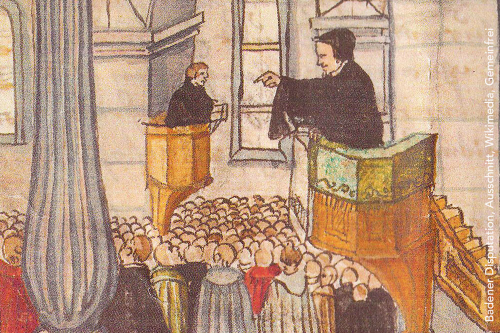500 Jahre Badener Disputation: zuerst Eidgenosse, dann der Glaube