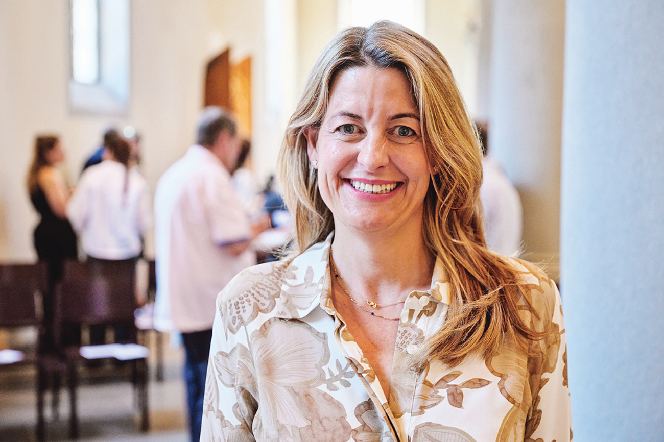 «Ich möchte der Kirche etwas zurückgeben», sagt das neue Synodalratsmitglied Julia Schwöbel. | Foto: Emanuel Ammon