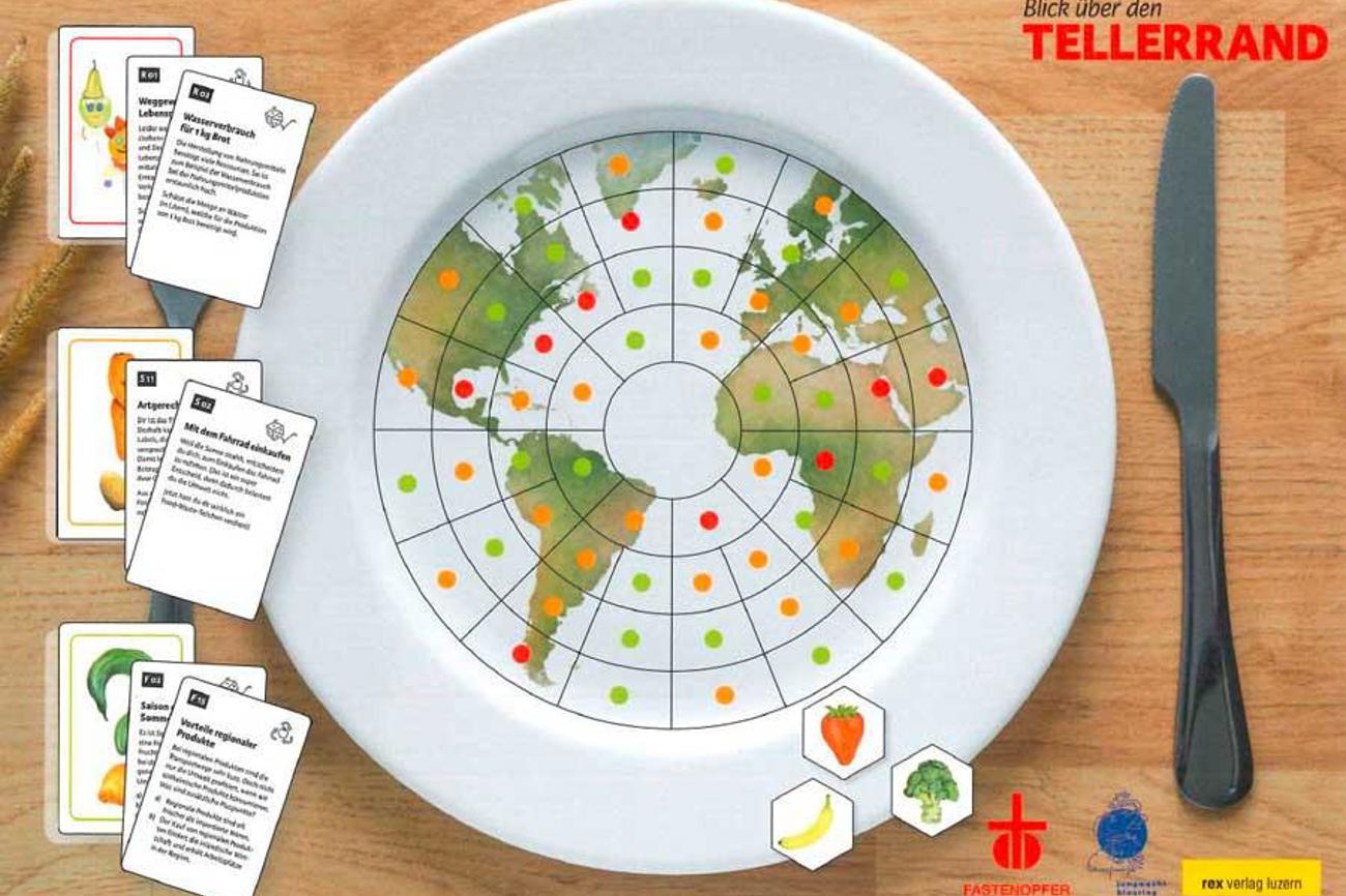 Lucia Weingartner erfand das Das Brettspiel «Blick über den Tellerrand» im Rahmen ihrer Maturarbeit.