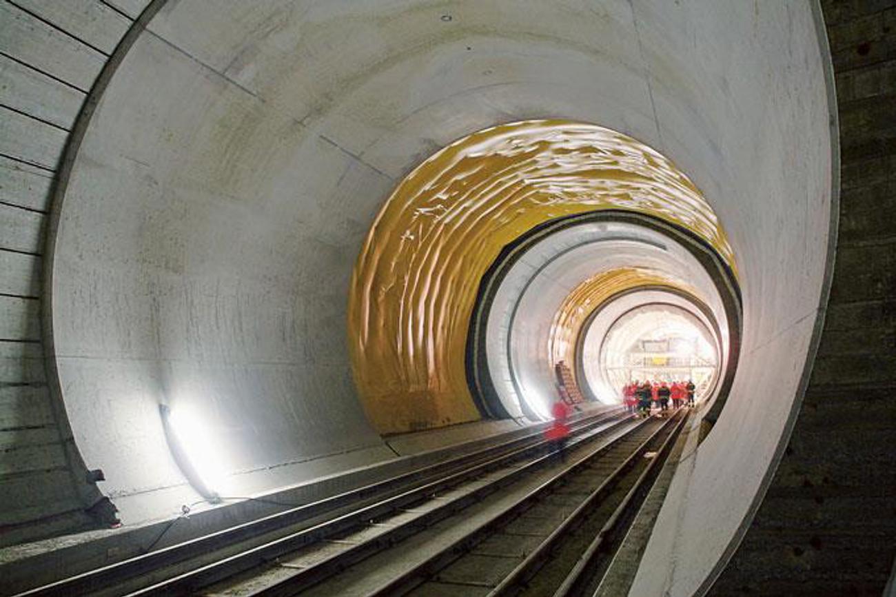 Am 1. Juni wird der längste Eisenbahntunnel der Welt eingeweiht. | Frutiger AG, CC BY-SA 4.0