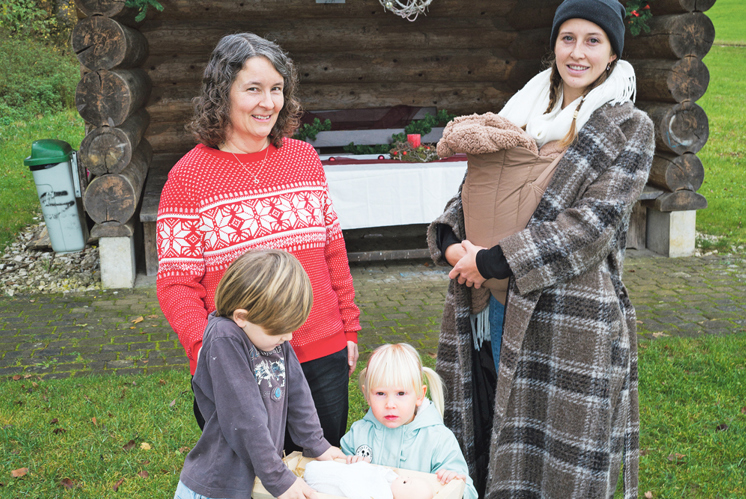 Ein Dorf auf dem Weg zur Krippe