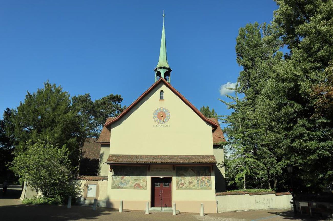 Die St. Jakobskirche an der Birs.