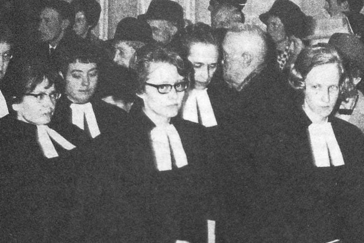 1969 durften Frauen eigene Kirchgemeinden übernehmen