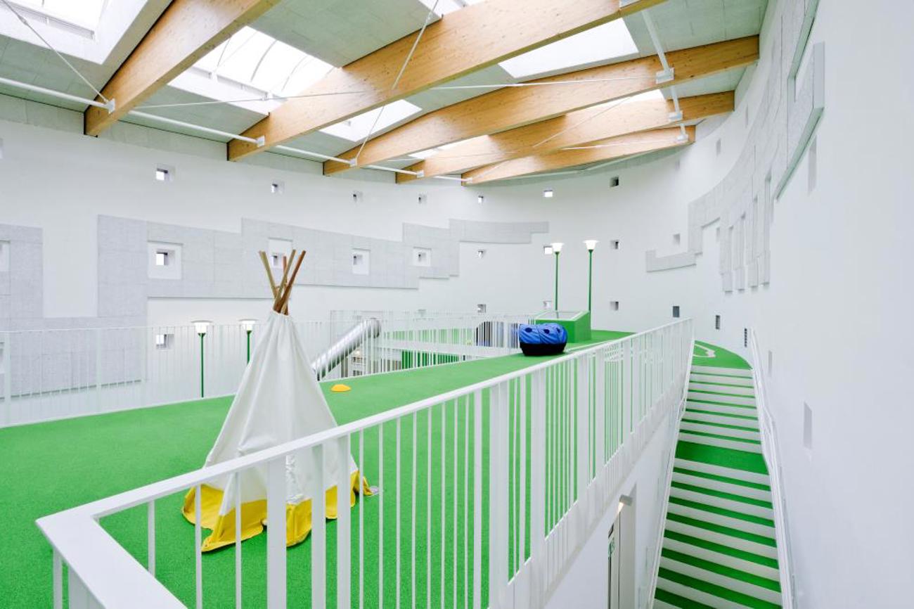 Kindertagesstätte in der Kirche St. Bastian in Münster. | Markus Hauschild