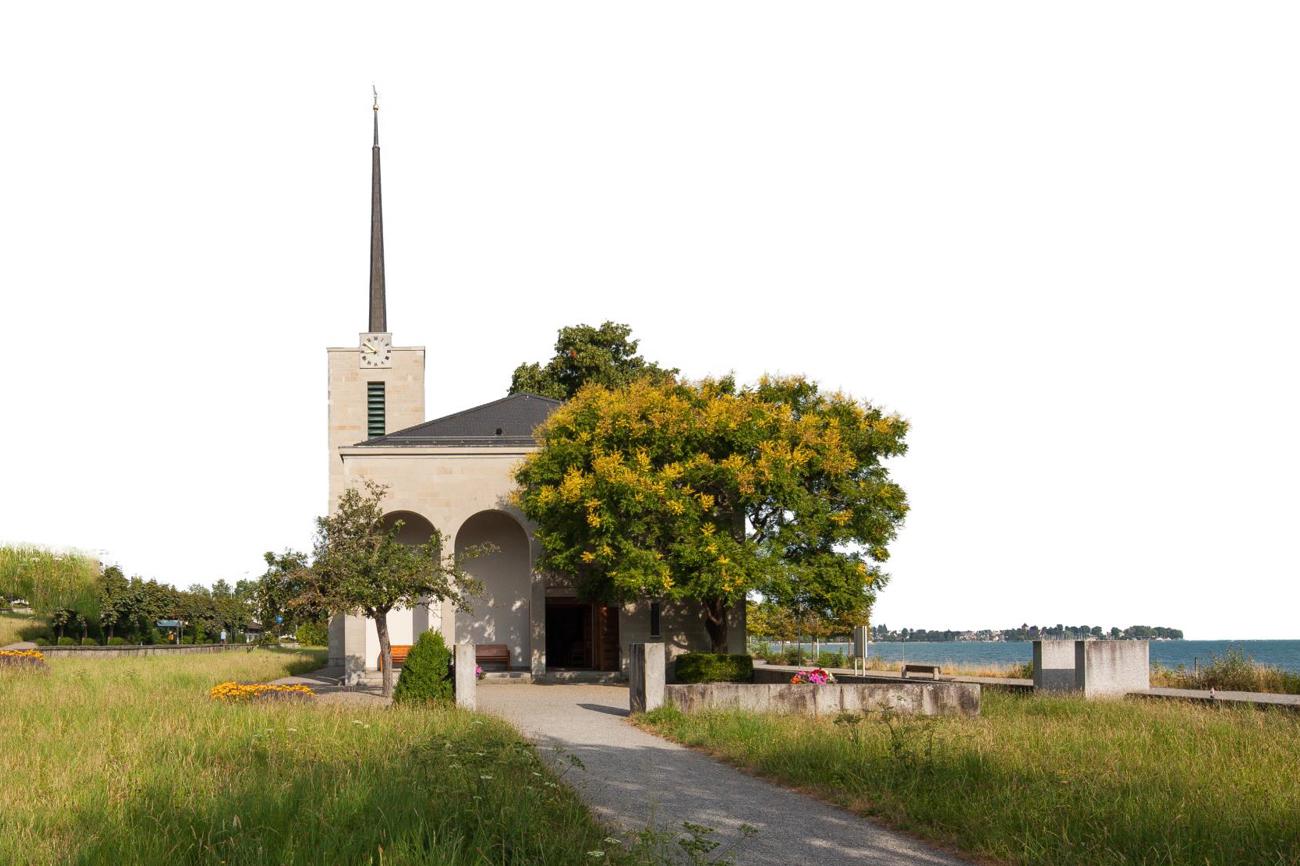 90 Jahre alt und immer noch ein Hingucker: die Kirche Horn. (Bild: pd)