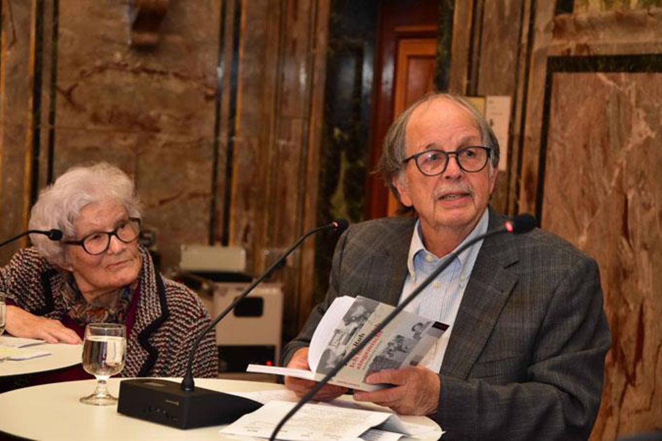 Seit Kindheitstagen befreundet: Judith Giovanelli-Blocher und Hans Ruh. | Delf Bucher