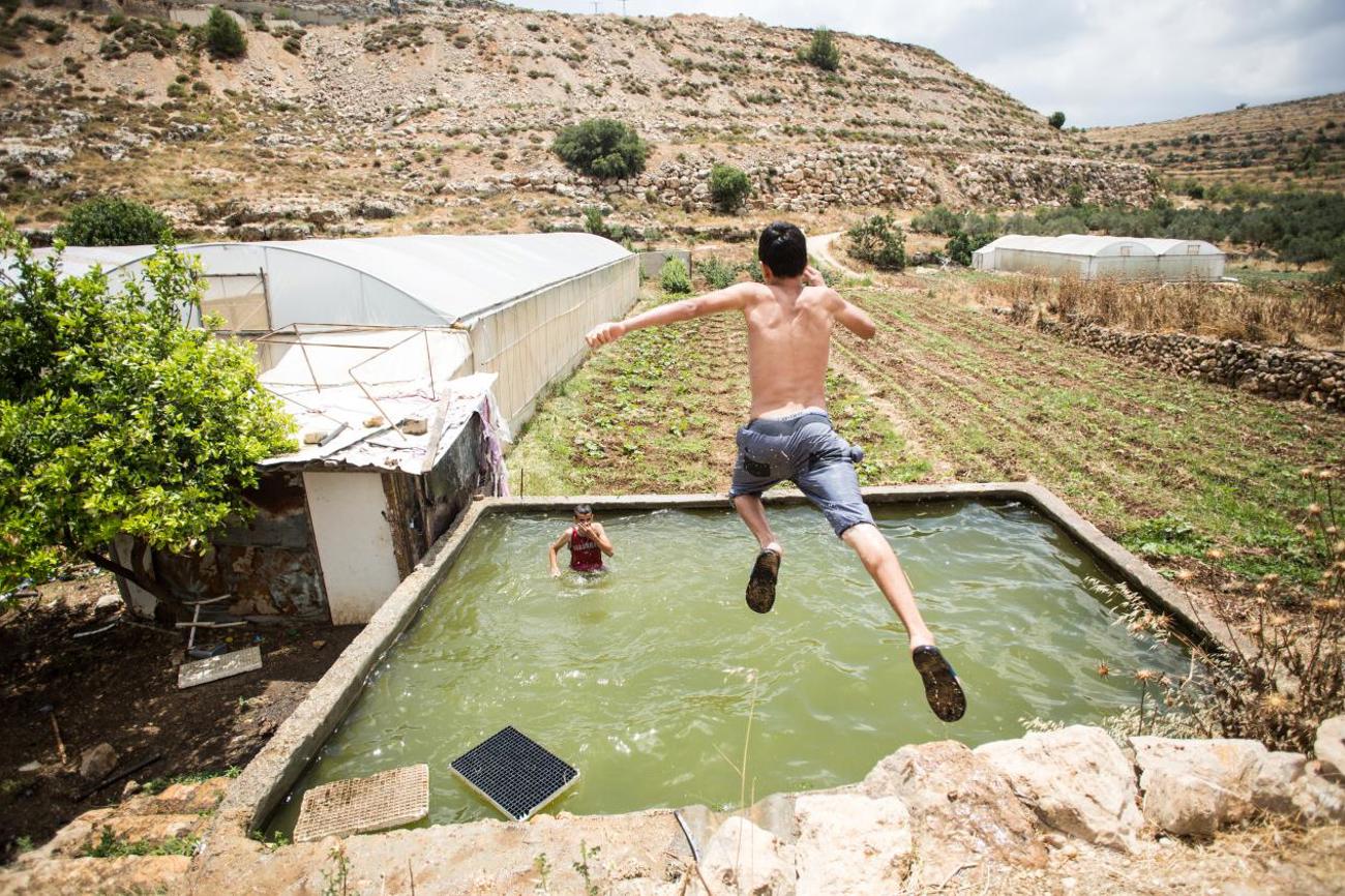 Keine Sprünge ins kalte Wasser: Auch bei sämtlichen Engagements in Israel/Palästina bewege sich das Heks im Rahmen des internationalen Rechts, sagt Sprecher Dieter Wüthrich. | Heks/Mohamad Badarne