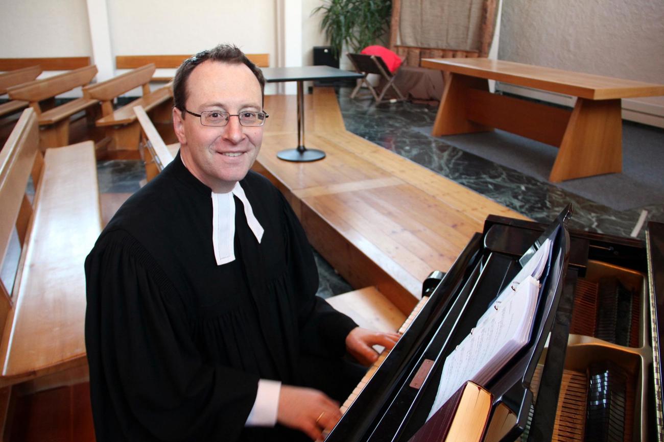 Steffen Emmelius ist seit über 17 Jahren Pfarrer in der Evang. Kirchgemeinde Aadorf-Aawangen. (Bilder: pd)