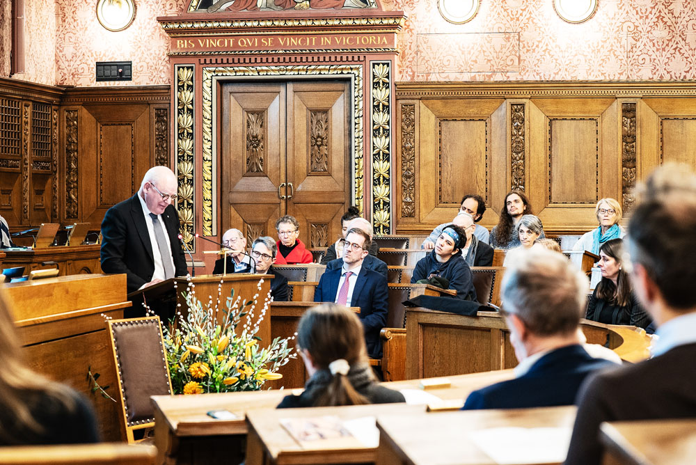 Lukas Kundert: «Es kann nicht sein, dass Juden und Jüdinnen heute unsere Innenstadt meiden müssen.» | Foto: Vera Rüttimann