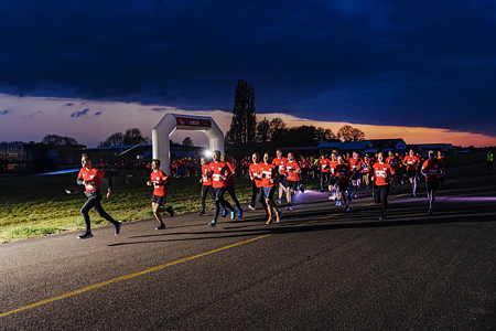 Laufen, damit andere fliegen können