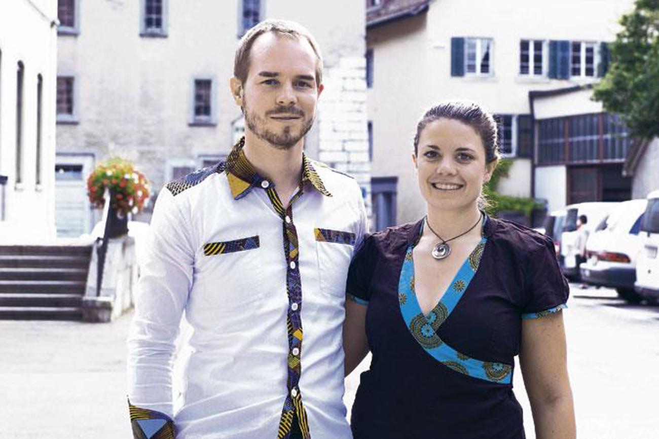 Mathias und Dorina Waldmeyer: Missionsmitarbeiter aus Kenia kurz in Schaffhausen.