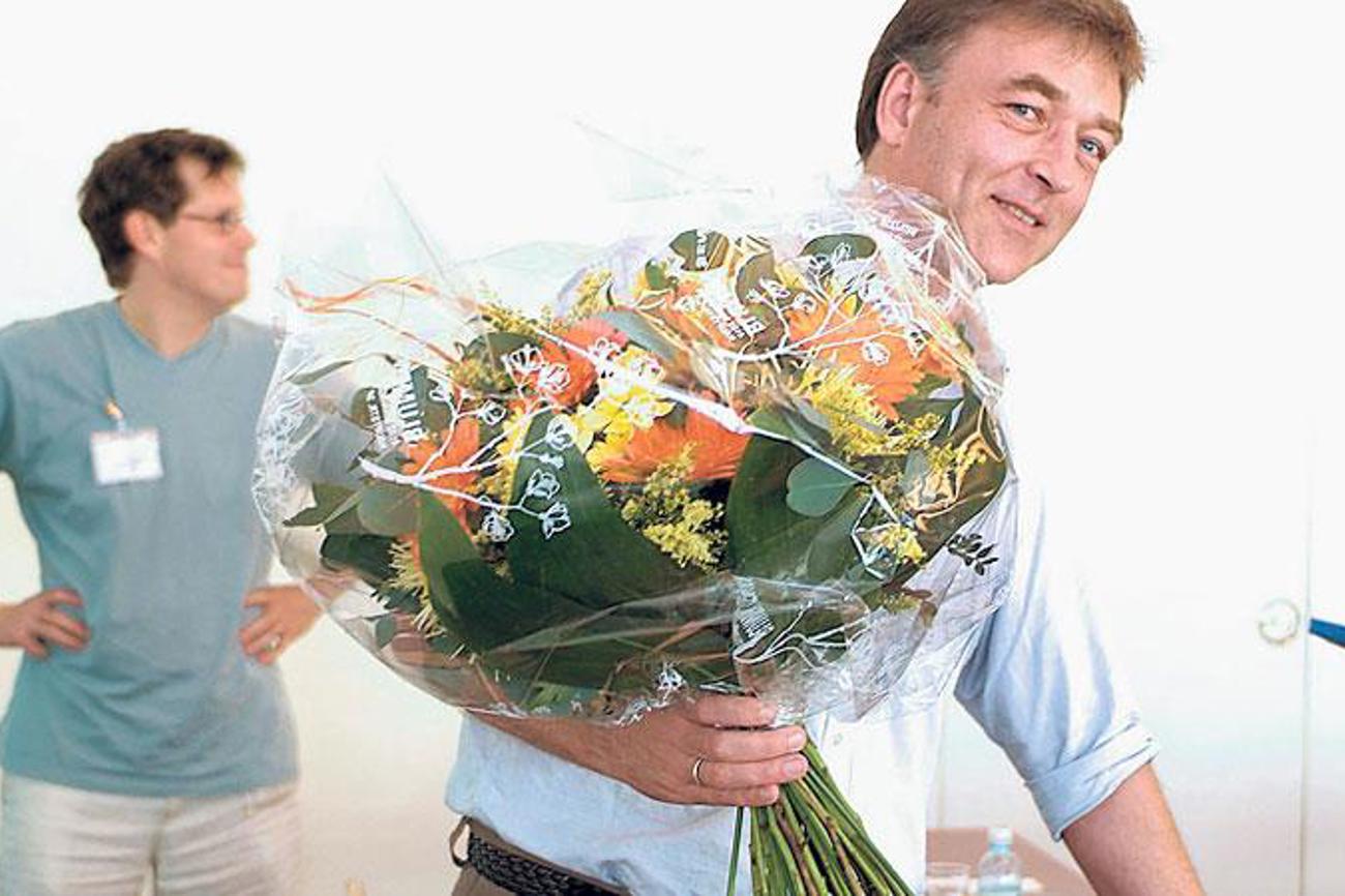 2007 freute sich Christoph Herrmann über die Wahl in den Kirchenrat. Nun kandidiert er für das Amt des Kirchenratspräsidenten.