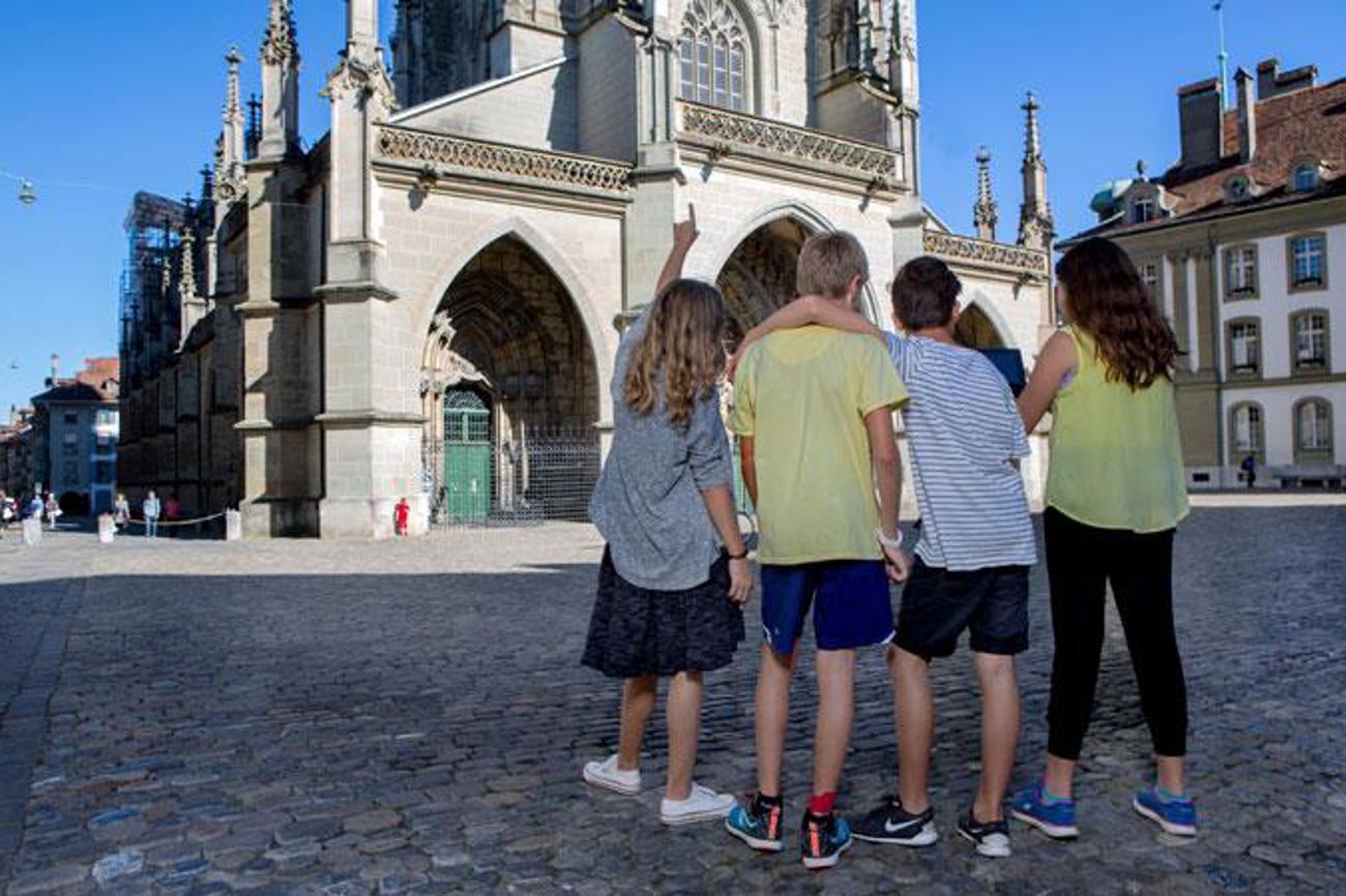 Jugendliche auf den Spuren der Reformation. | Roswitha Strothenke