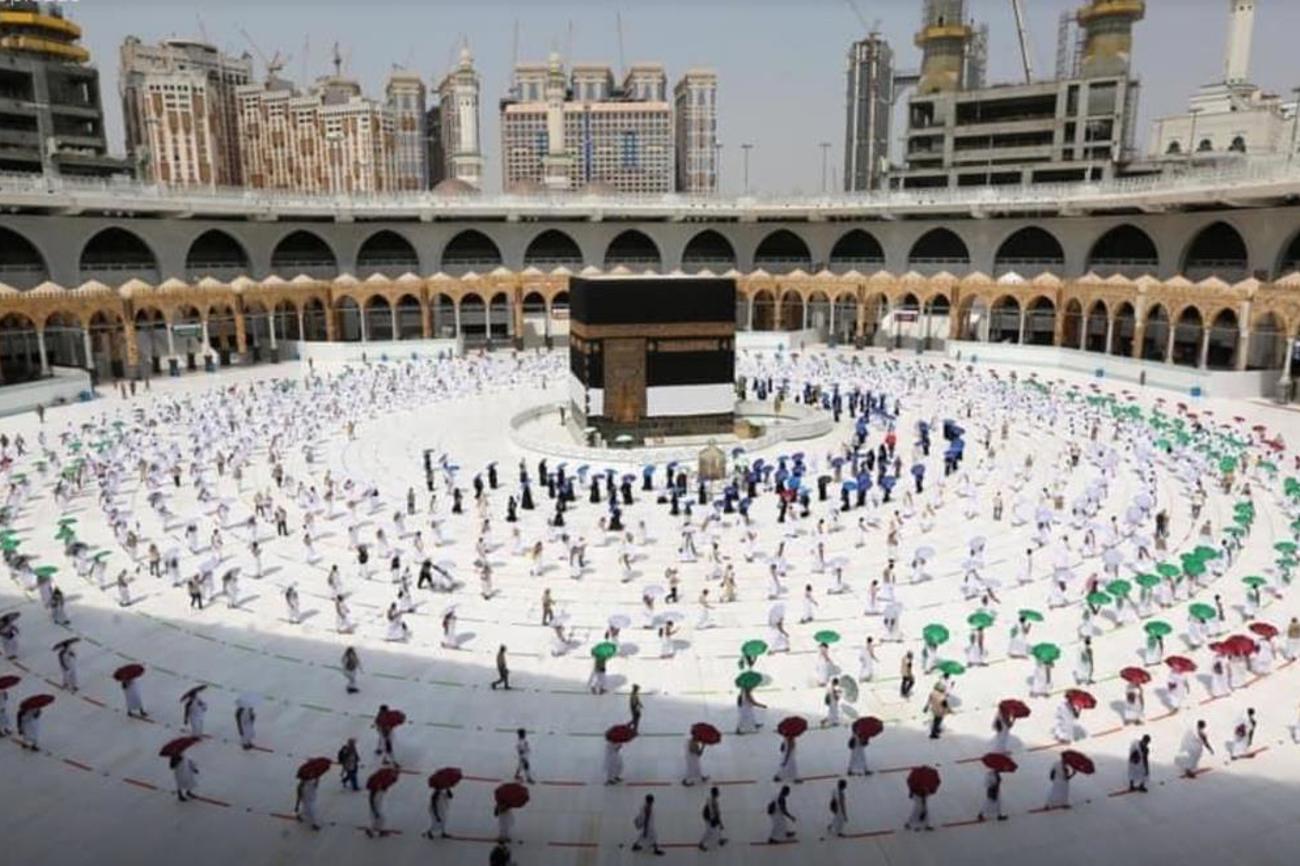 Hadsch light 2020: So sah die Pilgerfahrt dieses Jahr aus mit einer beschränkten Anzahl Pilger.|Ahmad Aldurra
