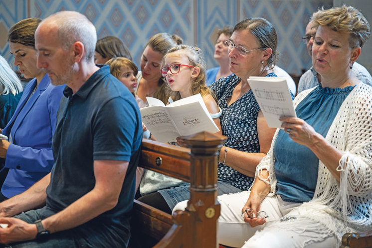 Gemeinsames Singen verbindet