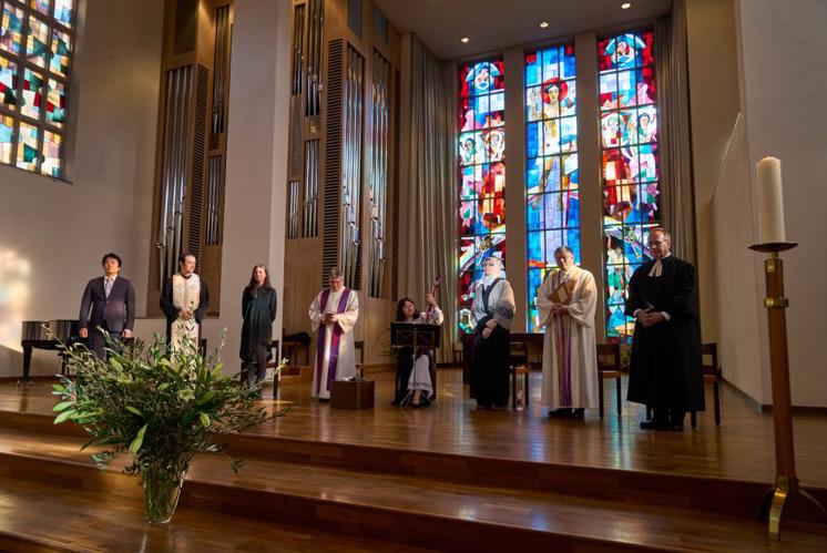 Mit Gebeten und Musik für den Frieden