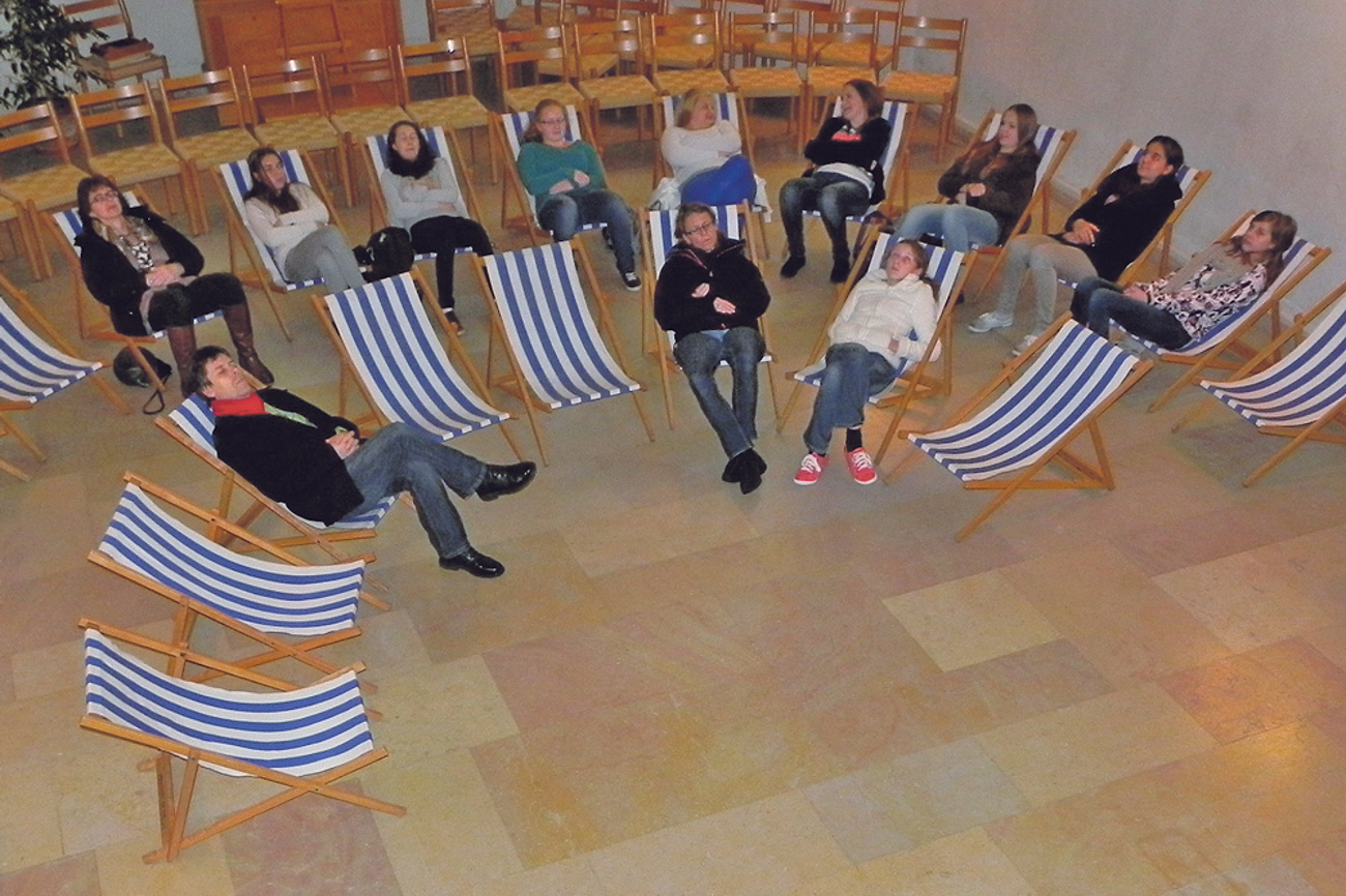 Während der Kultournacht in Sissach steht der Kirchenraum für ungewöhnliche Erfahrungen offen. | Foto: zvg