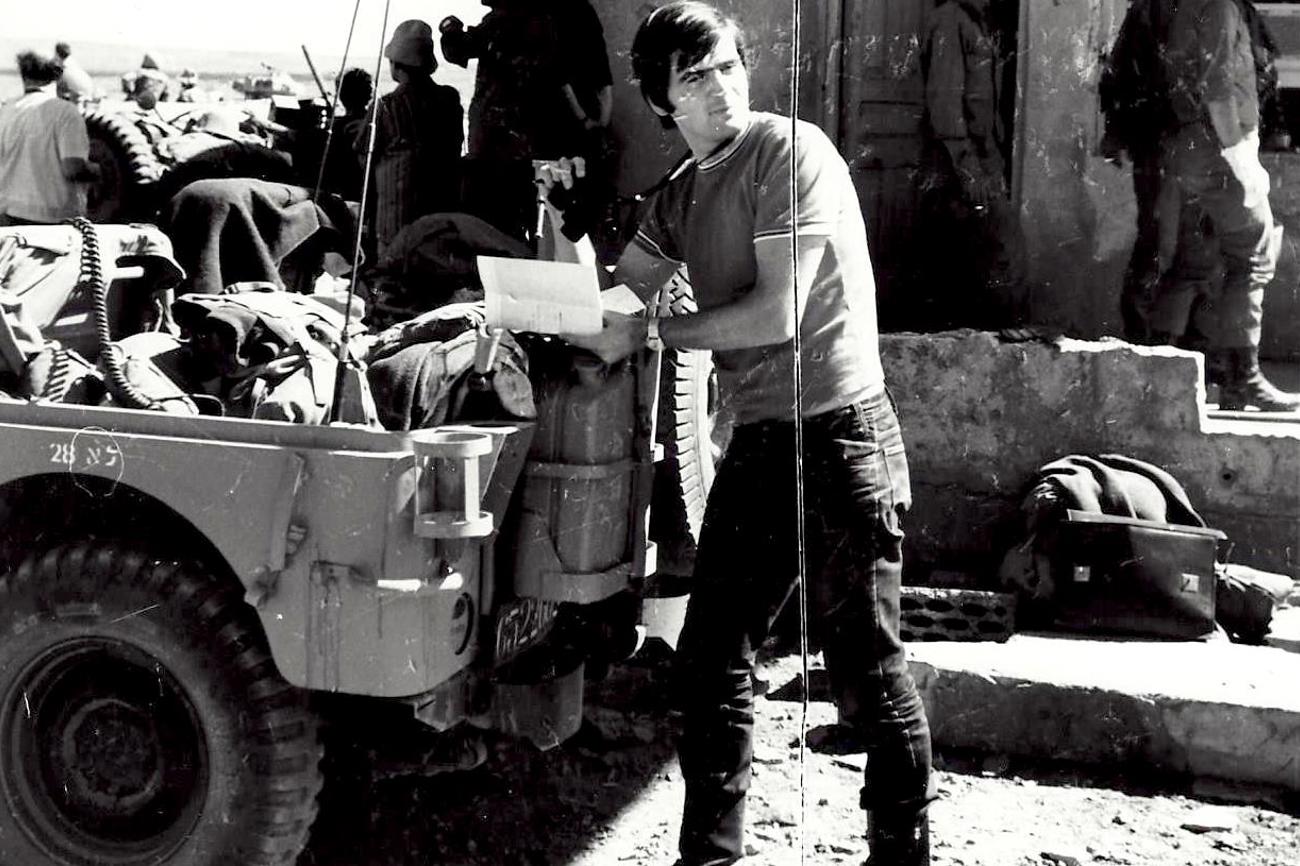 Während des Jom-Kippur-Kriegs im Oktober 1973 berichtete Peter Forster als Korrespondent für die NZZ aus Israel.|Associated Press