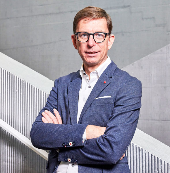 Klaus Rütschi, Geschäftsführer der Dargebotenen Hand Zentralschweiz.