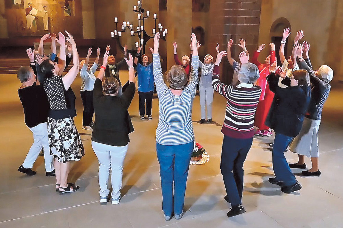 Der Kreis symbolisiert das Miteinander-unterwegs-Sein: Es gibt keinen Anfang und  kein Ende. | Foto: zvg