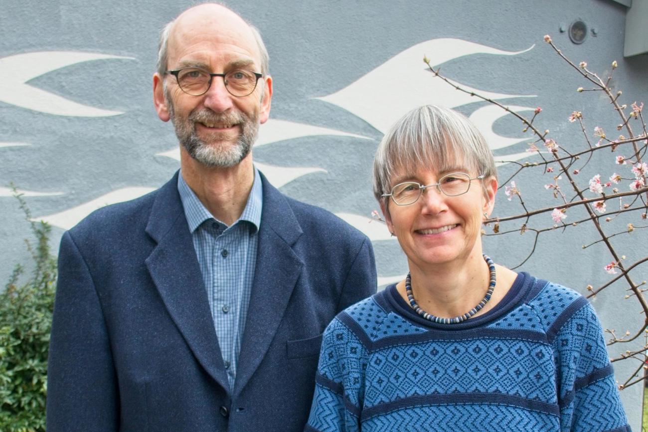 René und Martina Hausheer-Kaufmann betreuen als Pfarrehepaar neu das Pfarramt Niederurnen.
Bild zvg